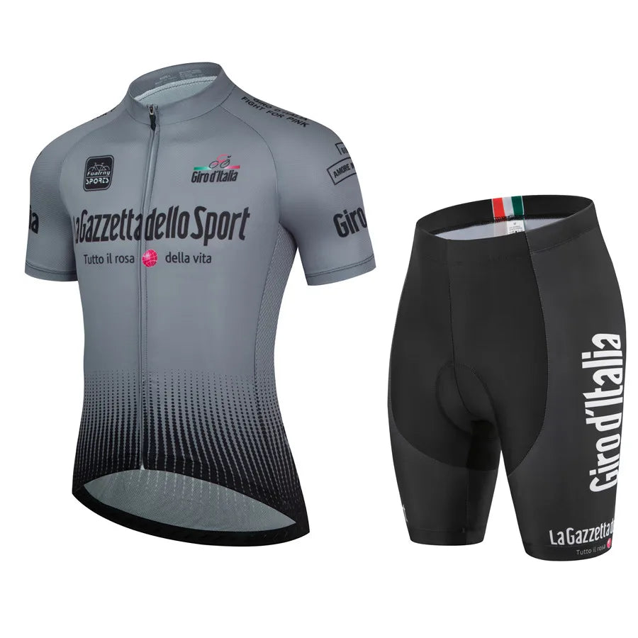 Franconia Heren Fietskleding Set – Hoogwaardige Castelli Stof, Professionele Pasvorm-2