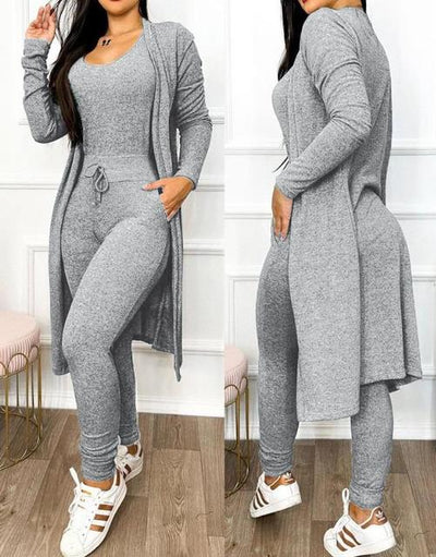 Aubree | skinny jumpsuit en jasje