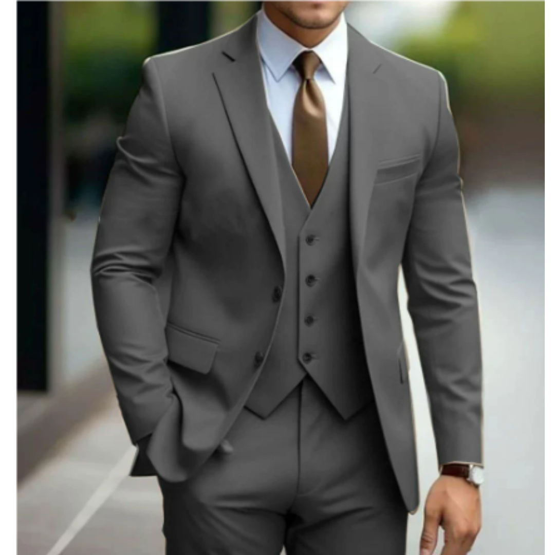 Variant image for Bram | Driedelig Heren Pak Slim Fit voor Bruiloftsgasten-61
