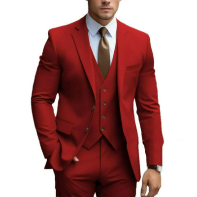 Variant image for Bram | Driedelig Heren Pak Slim Fit voor Bruiloftsgasten-55