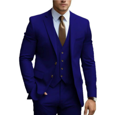 Bram | Driedelig Heren Pak Slim Fit voor Bruiloftsgasten 4