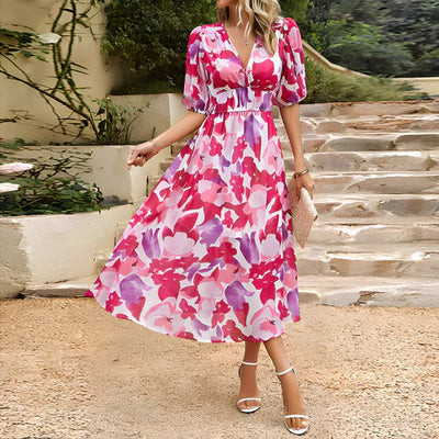 Lena | Elegante midi-jurk