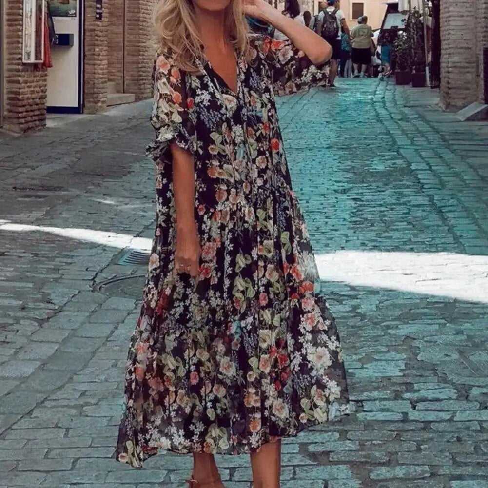 Flora | Comfortabele jurk
