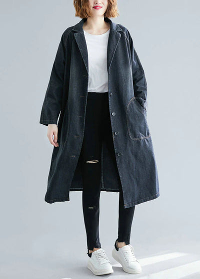 Nyssa | Denim trenchcoat