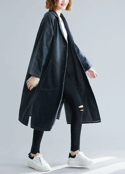 Nyssa | Denim trenchcoat