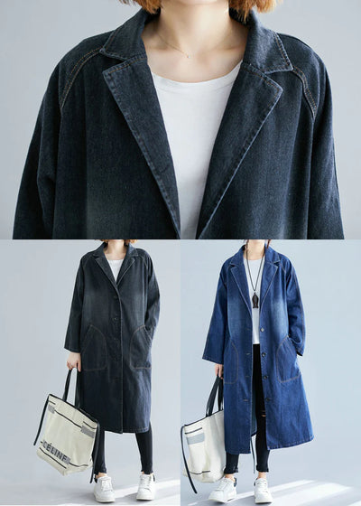 Nyssa | Denim trenchcoat