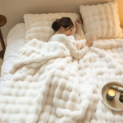 Cosyfluffy | luxe pluche woldeken