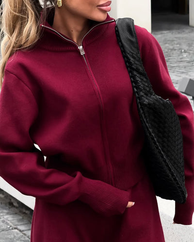 Zeya | Gebreide Set – Comfortabel, Chic &amp; Perfect voor Herfst 4