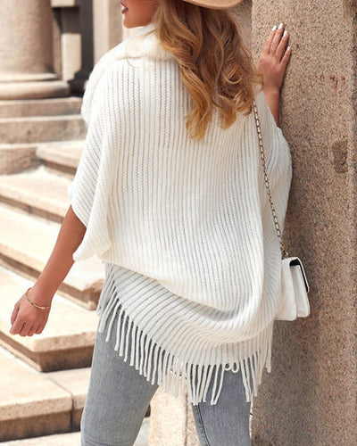 Derkje | Lange poncho