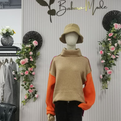 HerfstTrend | Prachtige Kleurblok Trui