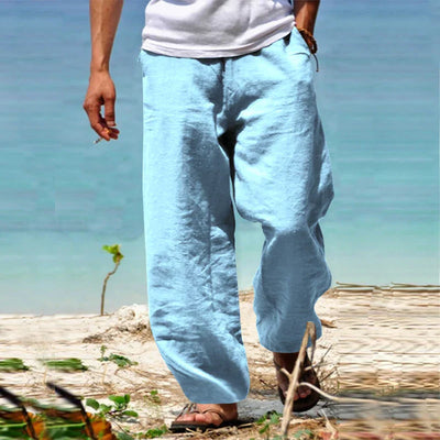 Milan | Linnen Broek Mannen – Casual Zomerbroek voor Stijlvolle Comfort-3