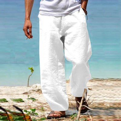 Milan | Linnen Broek Mannen – Casual Zomerbroek voor Stijlvolle Comfort-5