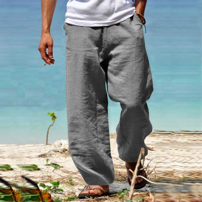 Milan | Linnen Broek Mannen – Casual Zomerbroek voor Stijlvolle Comfort-4