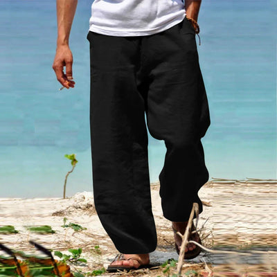 Milan | Linnen Broek Mannen – Casual Zomerbroek voor Stijlvolle Comfort-2