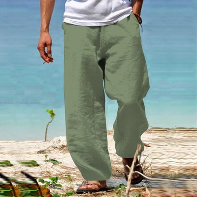 Milan | Linnen Broek Mannen – Casual Zomerbroek voor Stijlvolle Comfort-6