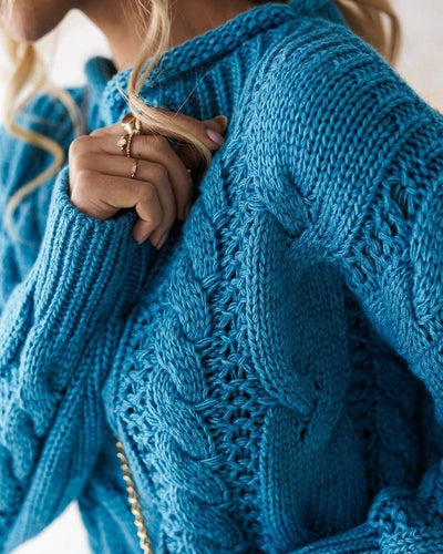 Monci | Blauwe trui