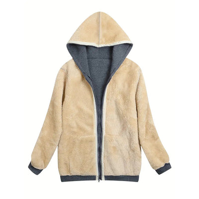 Lena | Dubbelzijdige fleece jas