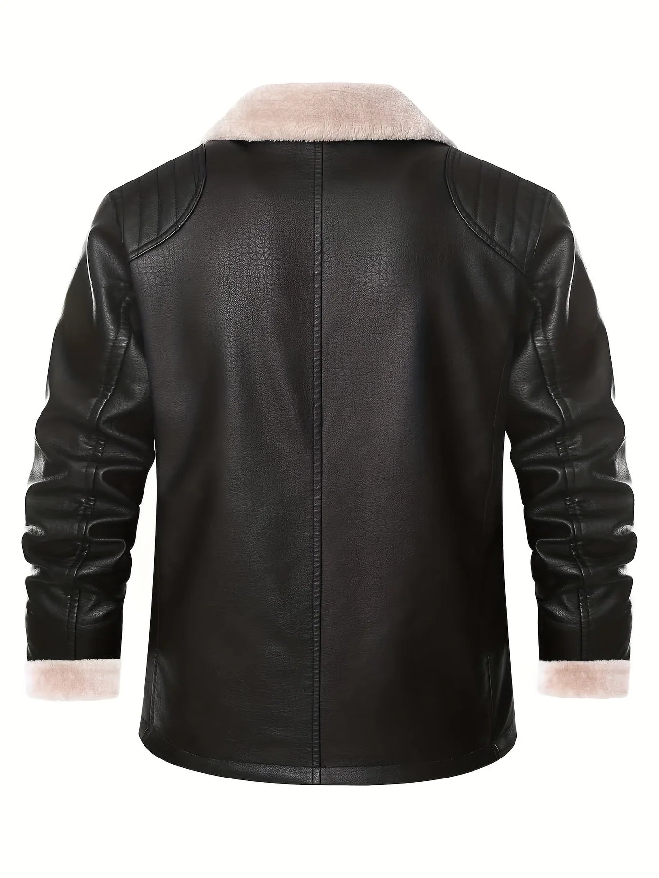 Addison | Fleece leren jas