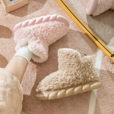 Fluffy | fleece laarzen voor dames