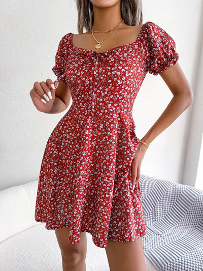 Bonita | Casual Jurk met Korte Mouwen