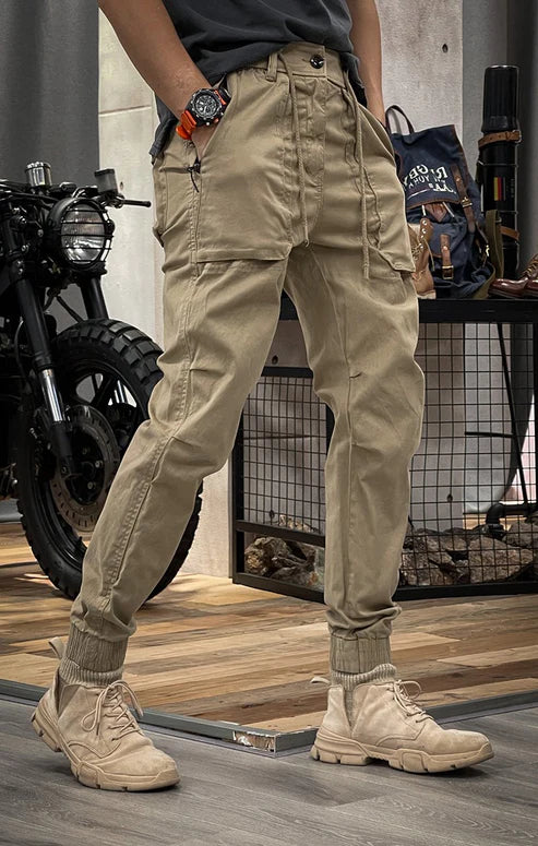 Range | Elastische cargo broek