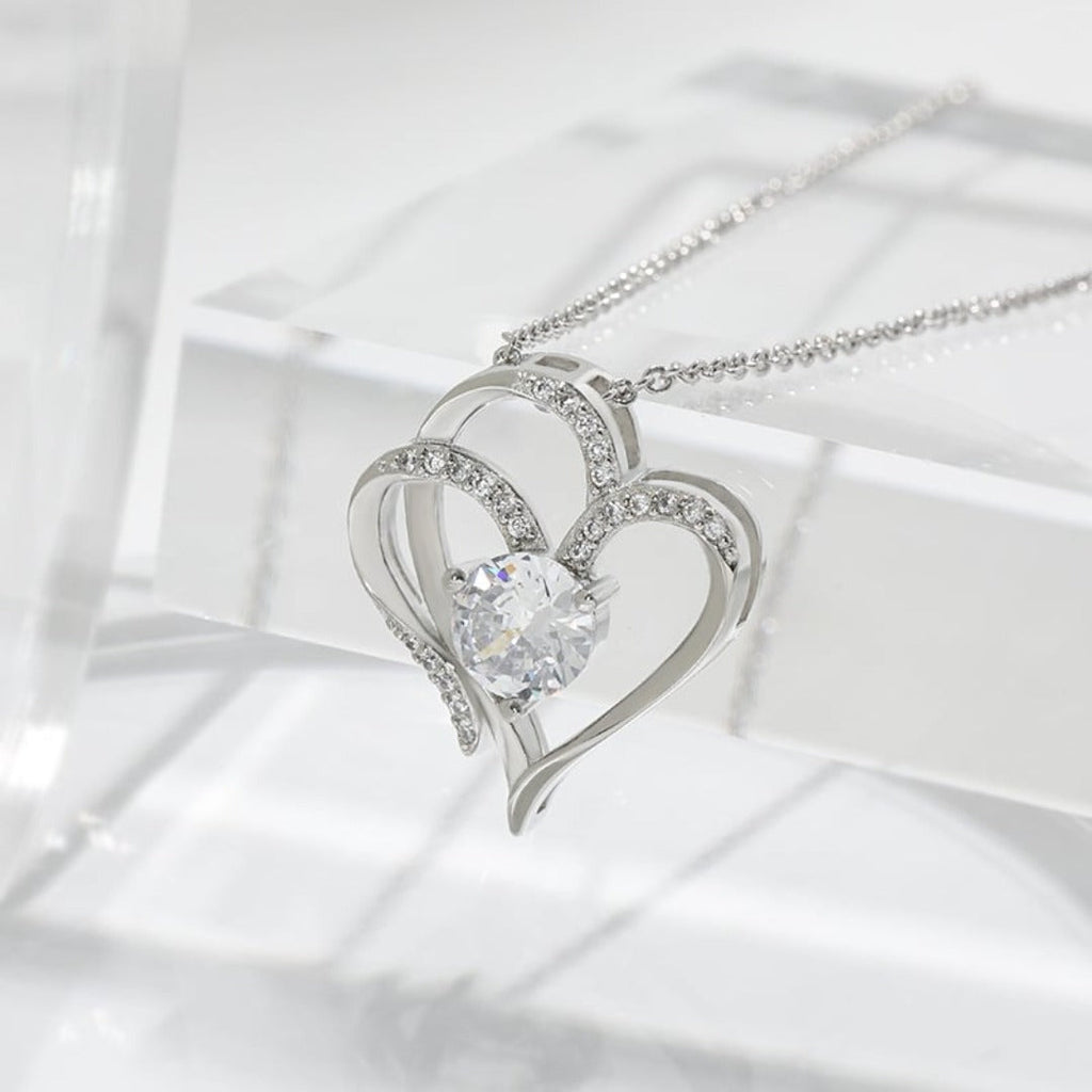 Laki | Zirkoon Hart Liefde Ketting