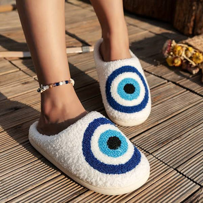 EvilEye | Pluche pantoffels