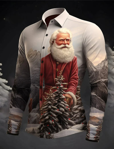Cas | Linnen kerstshirt
