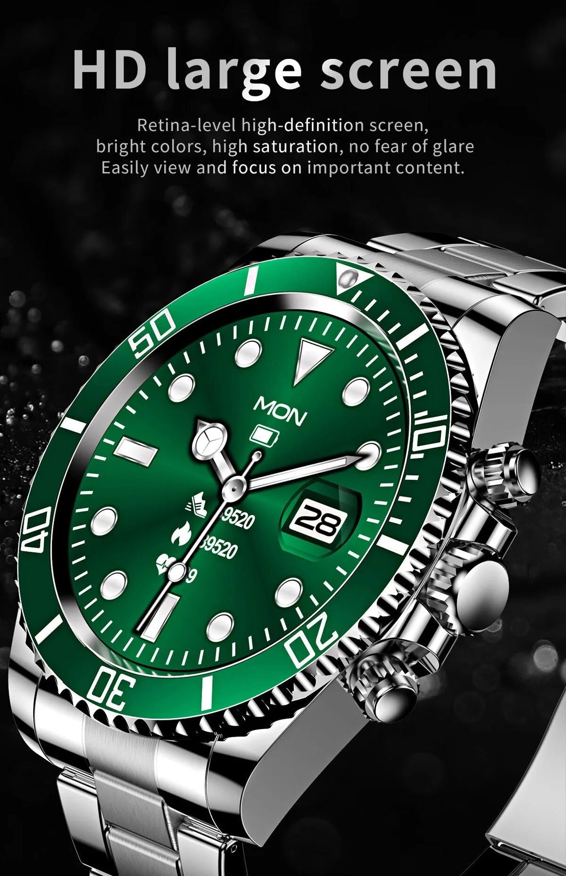 TimeMaster | Stalen Smartwatch