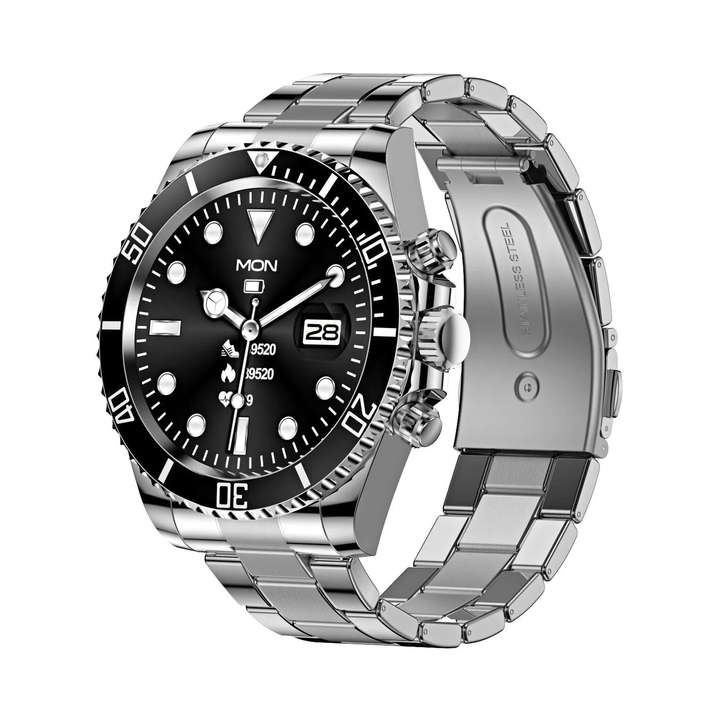 TimeMaster | Stalen Smartwatch