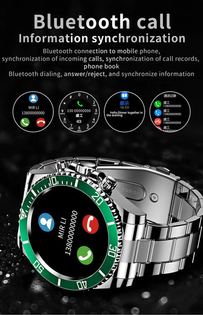 TimeMaster | Stalen Smartwatch