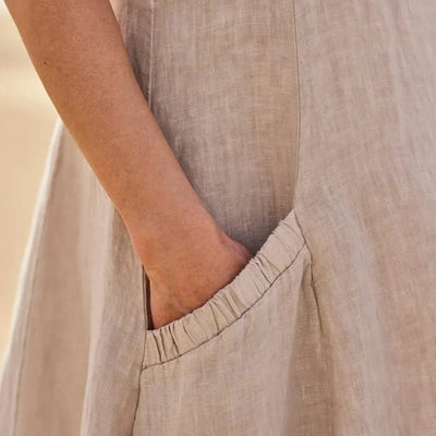 Amelia | Linnen Jurk