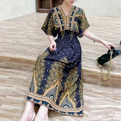 Eliana | Elegante lange jurk
