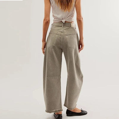 Amie | Spijkerbroek met hoge taille