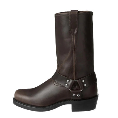 Cowboylaarzen | Waterdichte Heren Laarzen van Leer 2