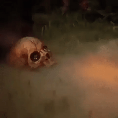 SpookyMist | 12 LED Halloween rookmachine