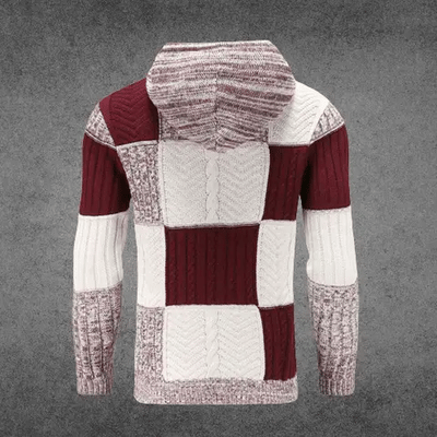 Leif | Moderne wollen hoodie voor heren