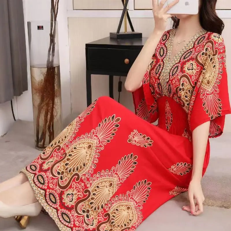 Eliana | Elegante lange jurk