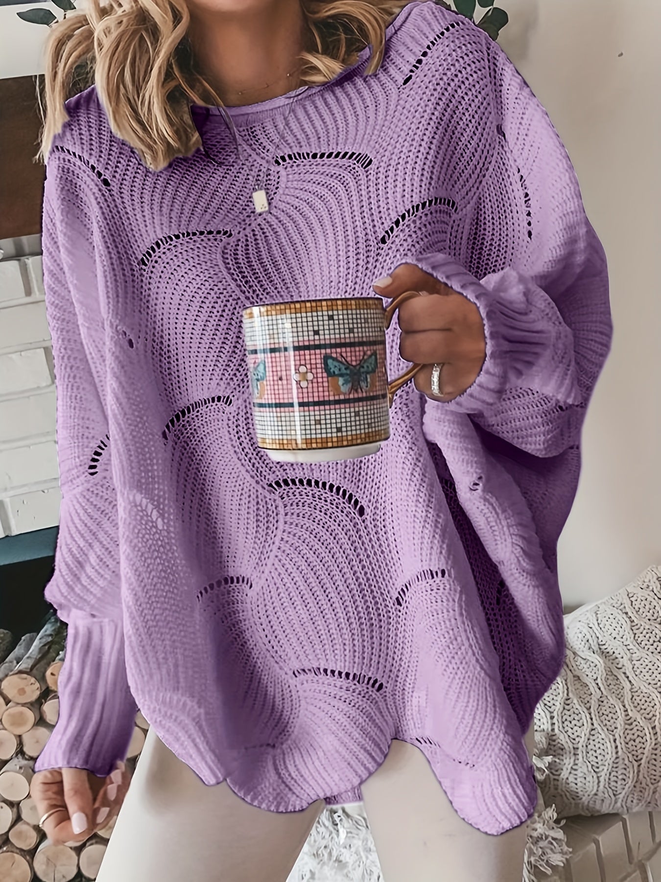 Vienne | trui met ronde hals