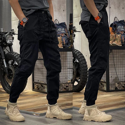 Range | Elastische cargo broek