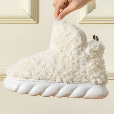 Fluffy | fleece laarzen voor dames