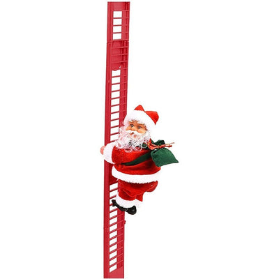 ClimbingSanta | De Kerstman beklimt de muzikale ladder