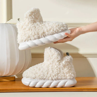 Fluffy | fleece laarzen voor dames
