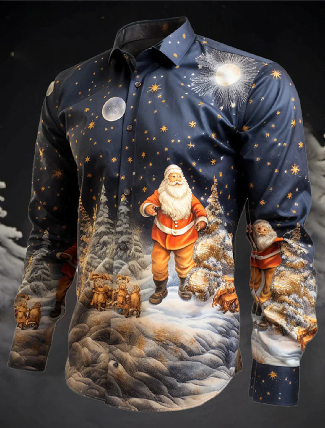 Cas | Linnen kerstshirt
