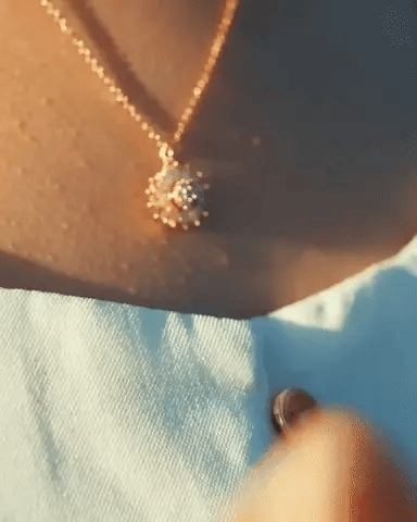 Kaila | Zonnebloem ketting