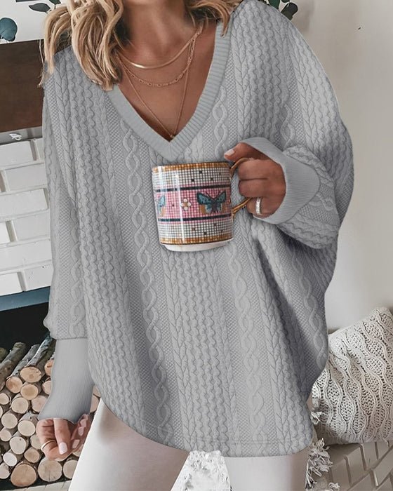 Gitte | Elegante Trui met V-Hals