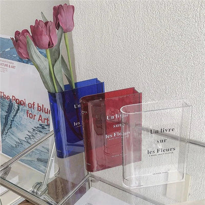 FloralFolio | Bloemen boek vaas 1+1 GRATIS