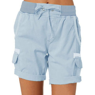 Mona™ shorts met hoge taille