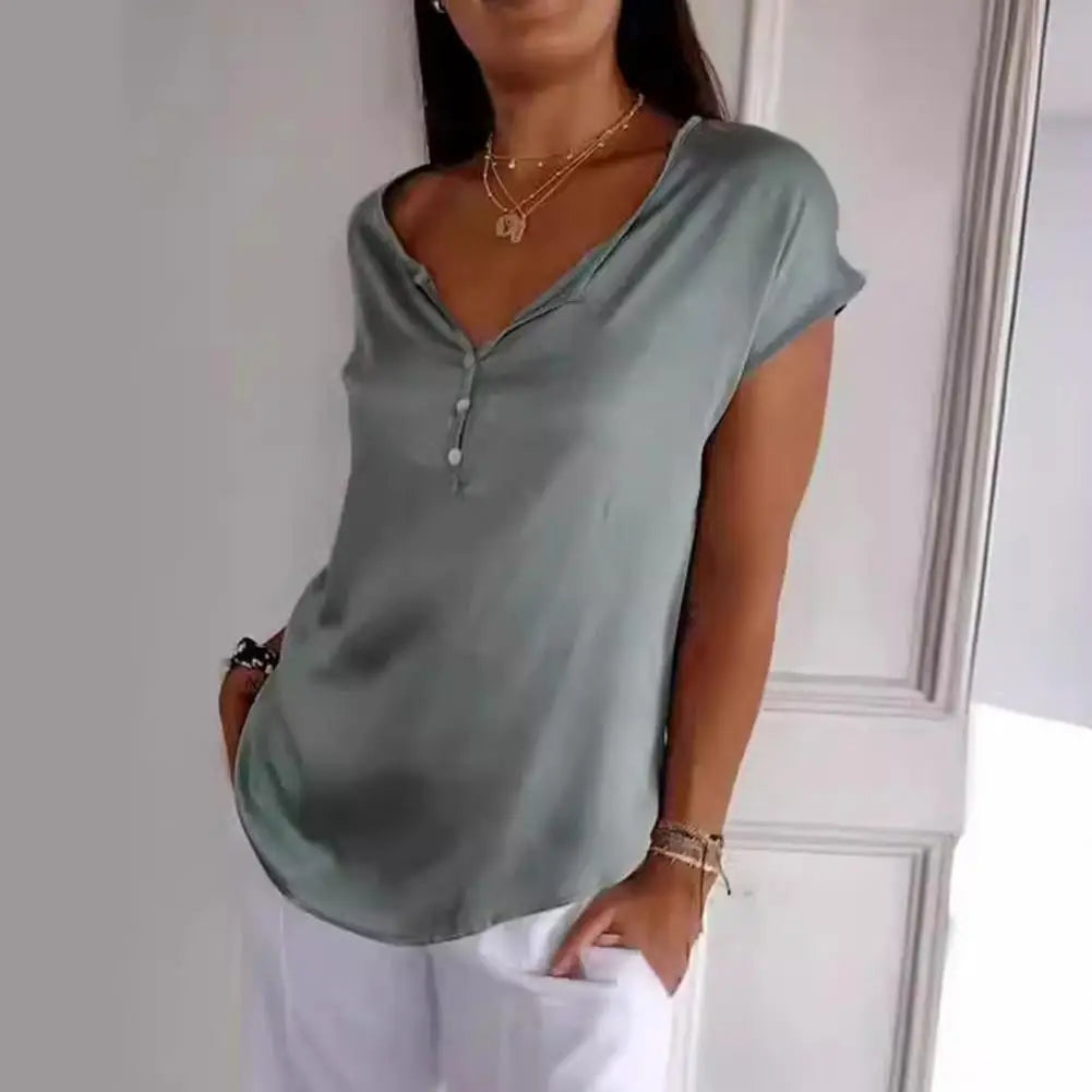 Danique | Elegante V-Hals Top