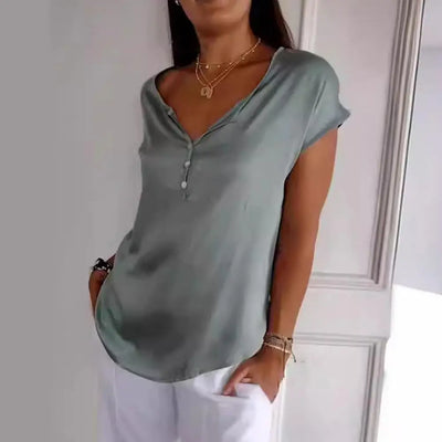 Danique | Elegante V-Hals Top